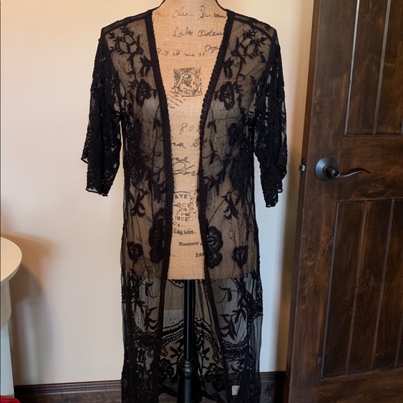Ember Tops - Gorgeous duster-NWT!